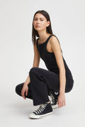 Ihtwiggy Raven Straight- koop Jeans van Ichi bij Tweemeisjes