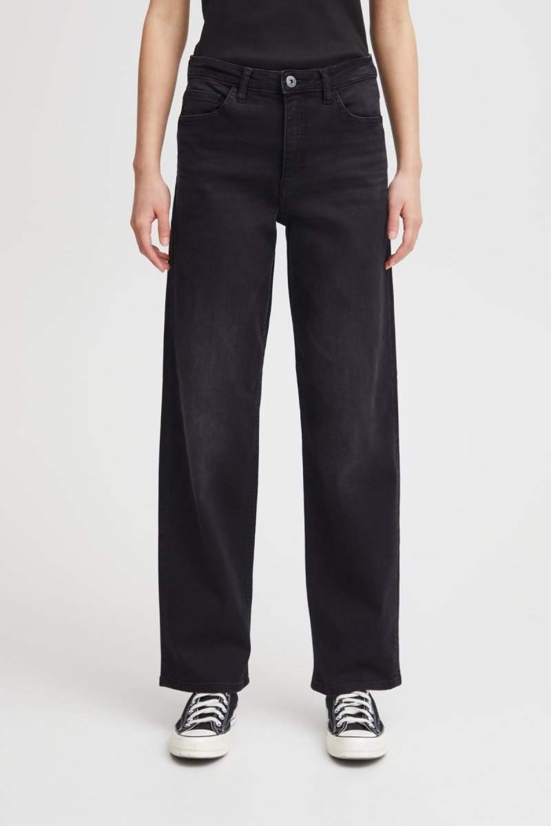 Ihtwiggy Raven Straight van Ichi – Jeans voor dames | Meisjes Brugge