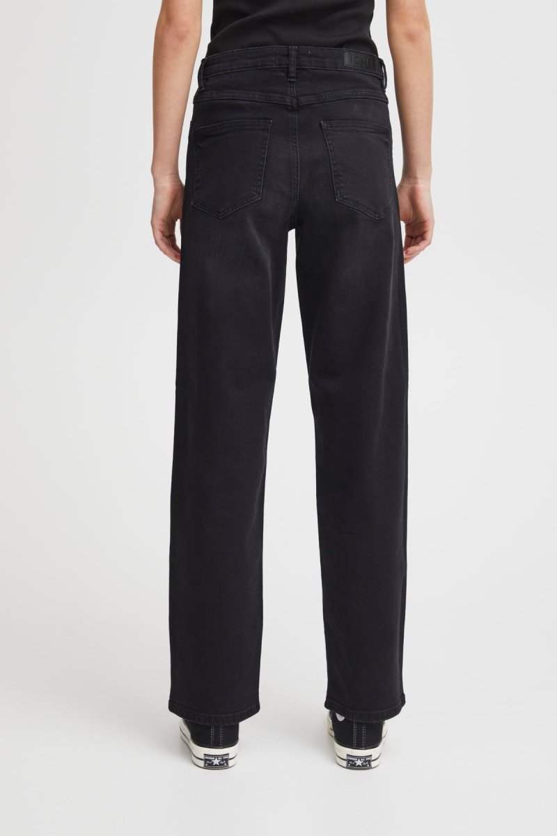 Ihtwiggy Raven Straight van Ichi – Jeans voor dames | Meisjes Brugge
