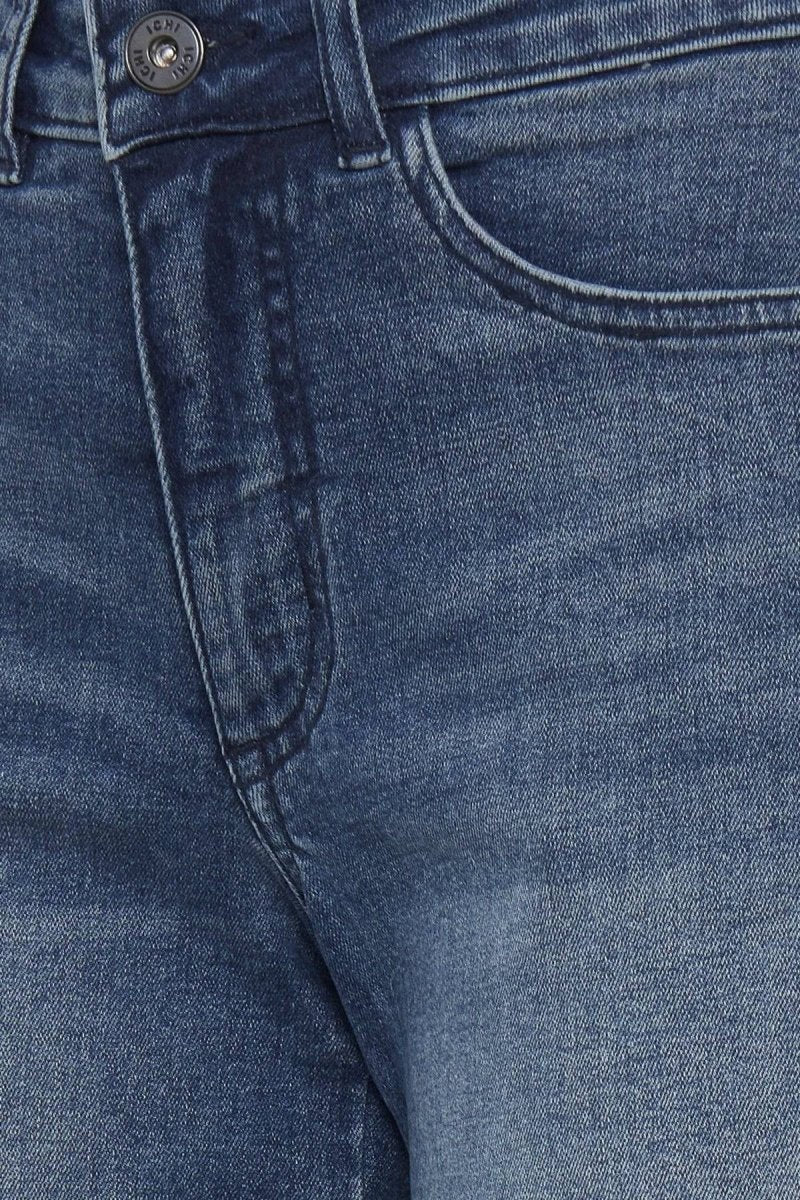Ihtwiggy Shorts (light of medium blue)- koop Shorts van Ichi bij Tweemeisjes