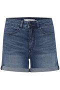 Shorts - Ihtwiggy Shorts (light of medium blue) van Ichi