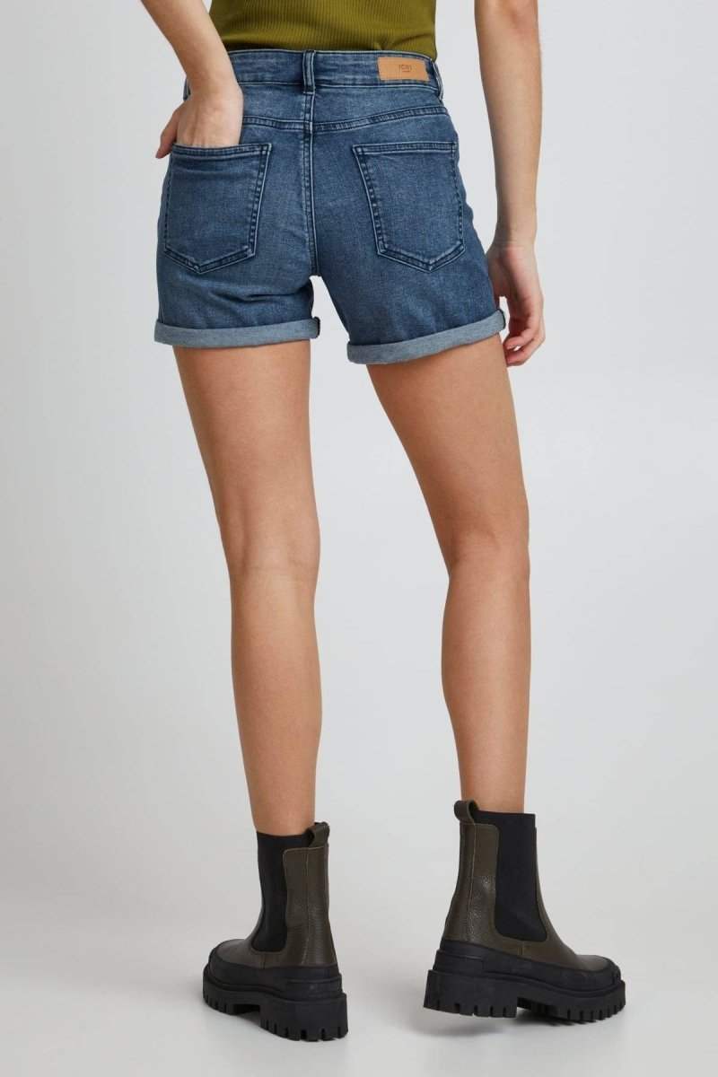 Shorts - Ihtwiggy Shorts (light of medium blue) van Ichi