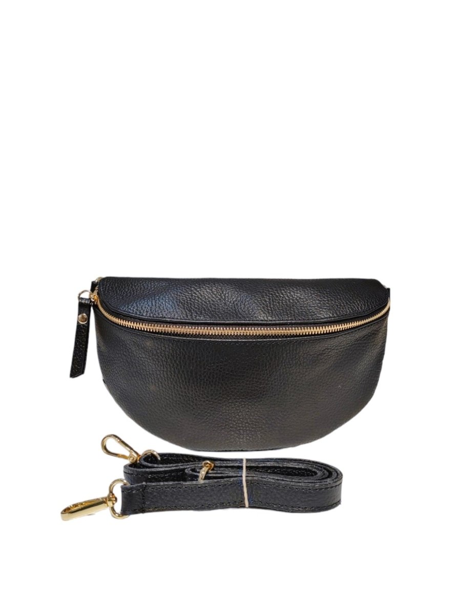 IT0325 leather bumbag- koop Handtassen van Twee Meisjes bij Tweemeisjes