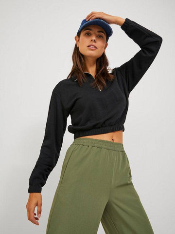 Jxalfa Reg Every Short Half Zip Noos