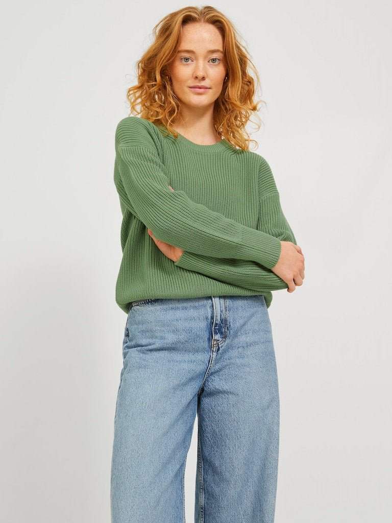 Jxmila Twist Crew Neck Knit Noos van JJXX – Pulls voor dames | Meisjes Brugge