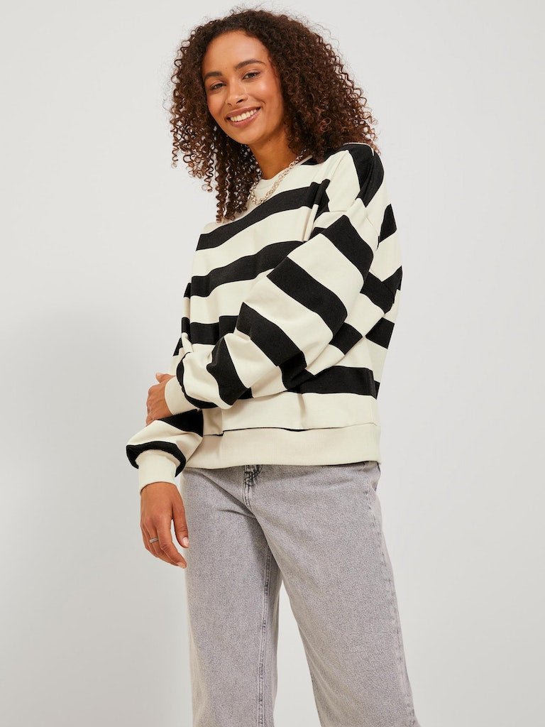 Jxnorth Rlx Ls Stripe Sweat- koop Sweaters van JJXX bij Tweemeisjes