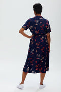 Lauretta Tropical Batik Shirt Dress- koop Jurken van Sugarhill Boutique bij Tweemeisjes