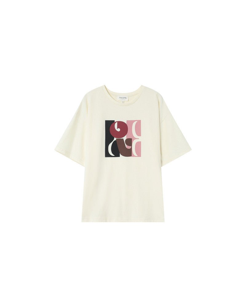 Lenny T-Shirt- koop T-shirts van Grace and Mila bij Tweemeisjes