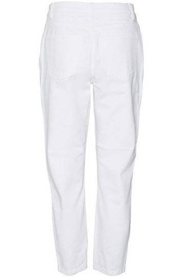 Nmisabel HW Mom Jeans bright white Noos - koop Jeans van noisy may bij Meisjes Brugge