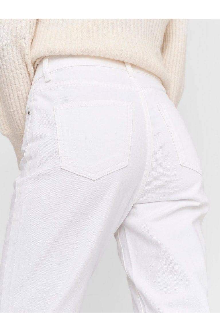 Nmisabel HW Mom Jeans bright white Noos - koop Jeans van noisy may bij Meisjes Brugge