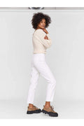 Nmisabel HW Mom Jeans bright white Noos - koop Jeans van noisy may bij Meisjes Brugge