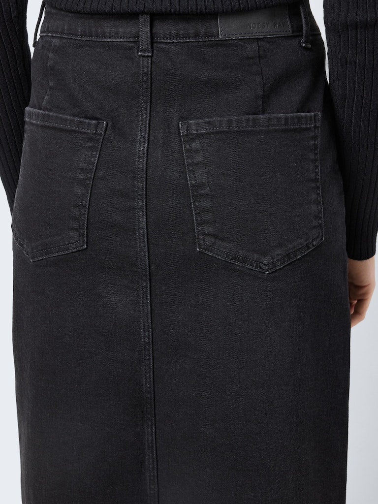 Nmkath Nw Front Slit Midi Skirt Vi478- koop Rokken van noisy may bij Tweemeisjes