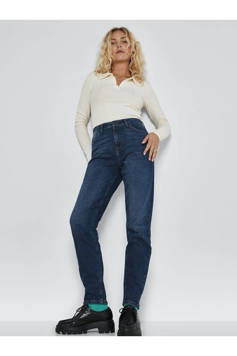 Nmkaty Hw Slim Mom Jeans- koop Jeans van noisy may bij Tweemeisjes