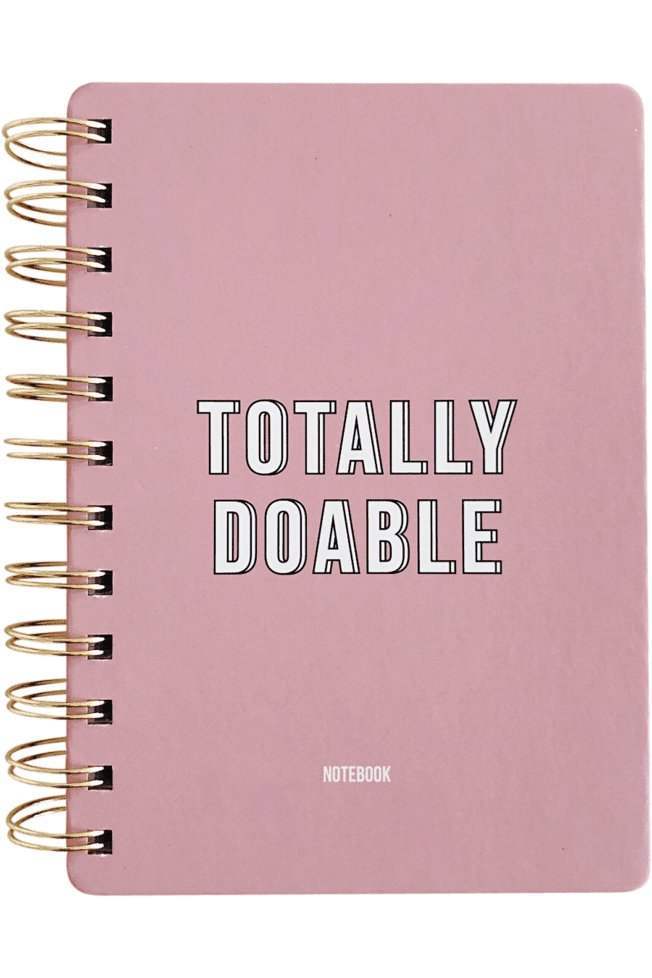 Notebook totally doable - koop Gifts van Studio Stationary bij Meisjes Brugge