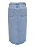 Rokken Onlbianca Midi Skirt Denim Noos van Only