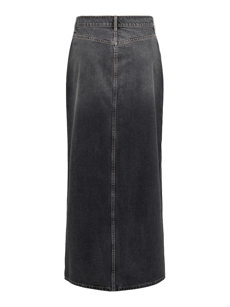 Onlcilla Long Slit Skirt Dnm Noos- koop Rokken van Only bij Tweemeisjes