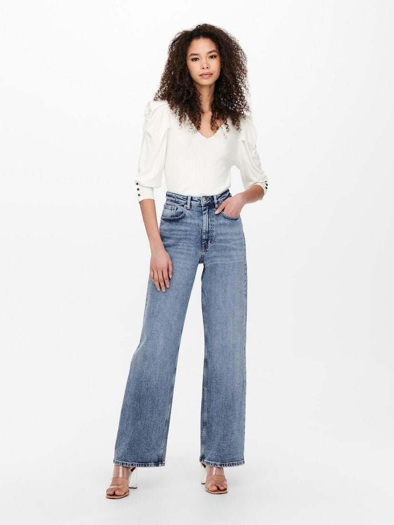 Jeans - Onljuicy Hw Wide Leg Noos van Only