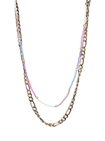 Pcbimi Combi Necklace- koop juwelen van Pieces bij Tweemeisjes