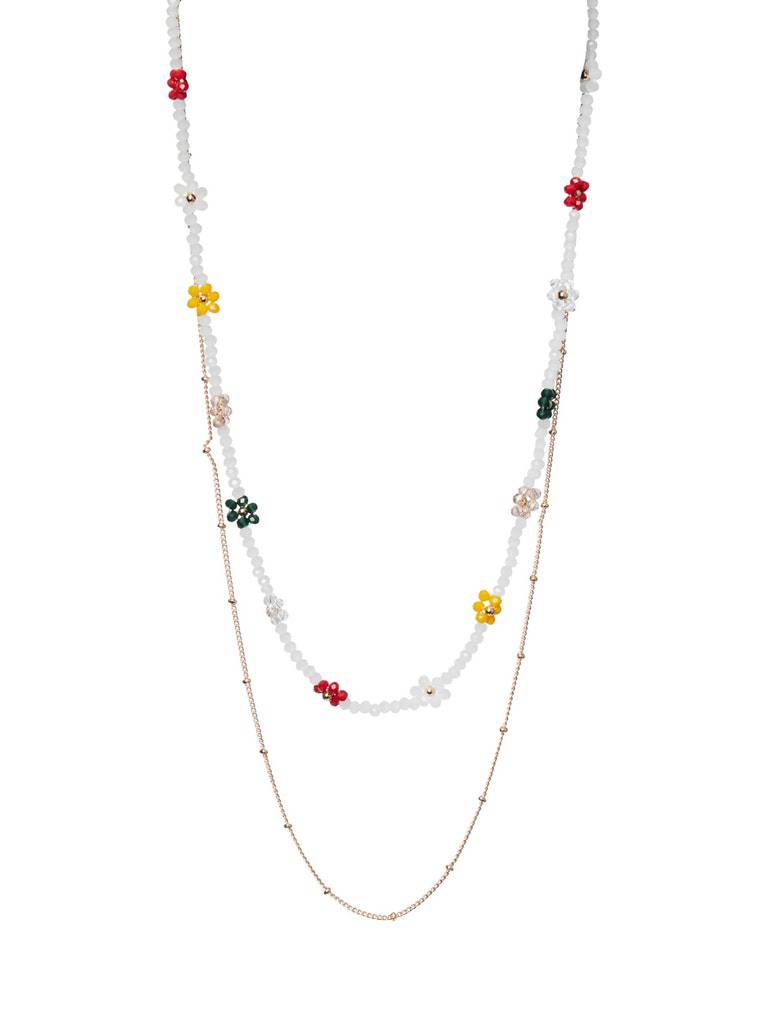 Pcbulie Combi Necklace- koop Juwelen van Pieces bij Tweemeisjes