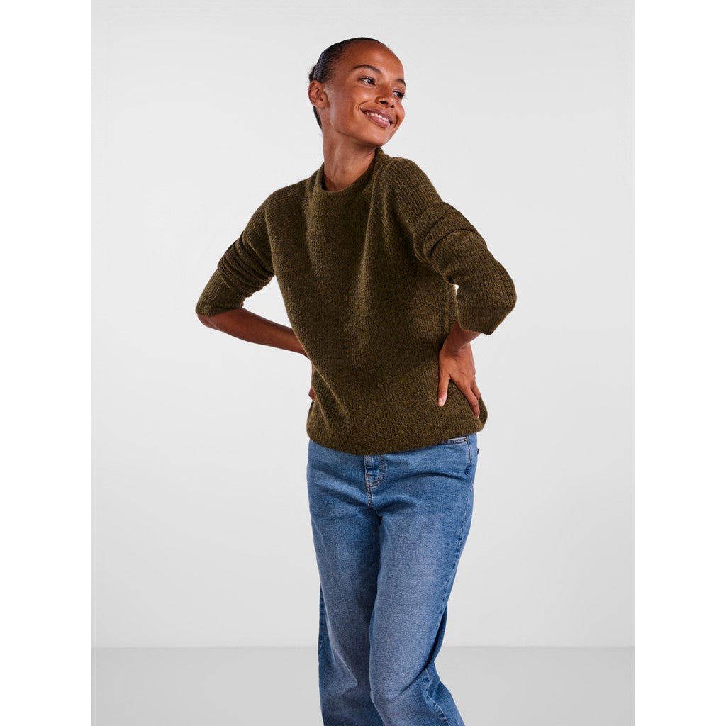 Pcellen Ls O-Neck Knit Noos Bc- koop Pulls van Pieces bij Tweemeisjes
