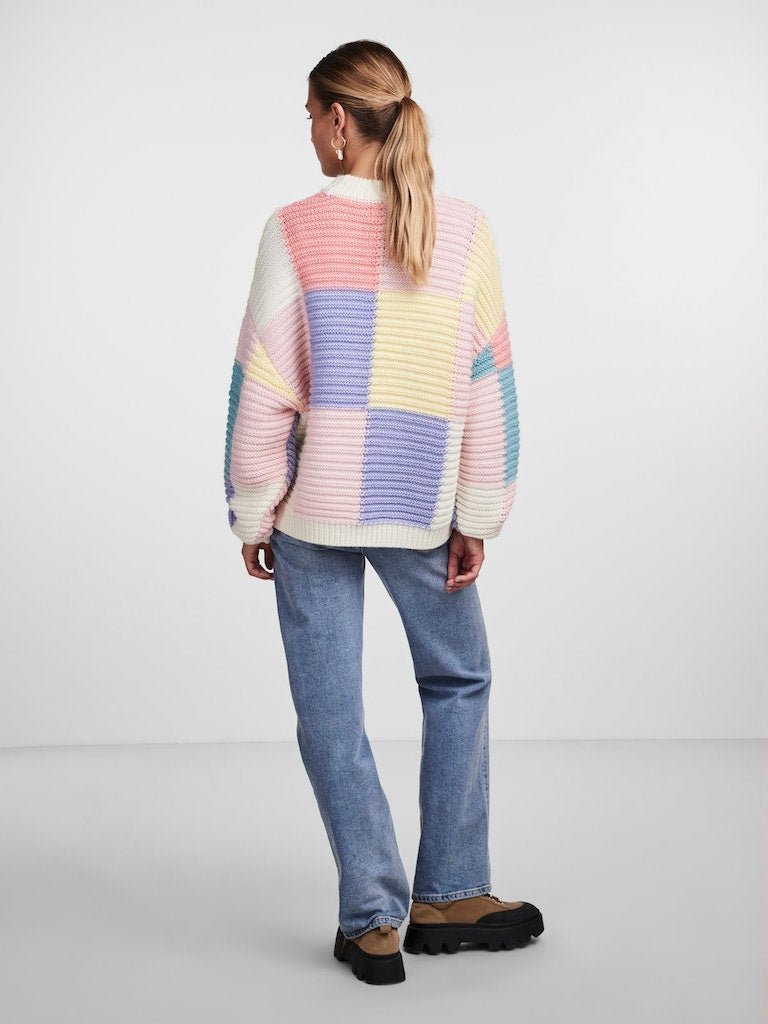 Pcjamie Ls O-Neck Knit- koop Pulls van Pieces bij Tweemeisjes
