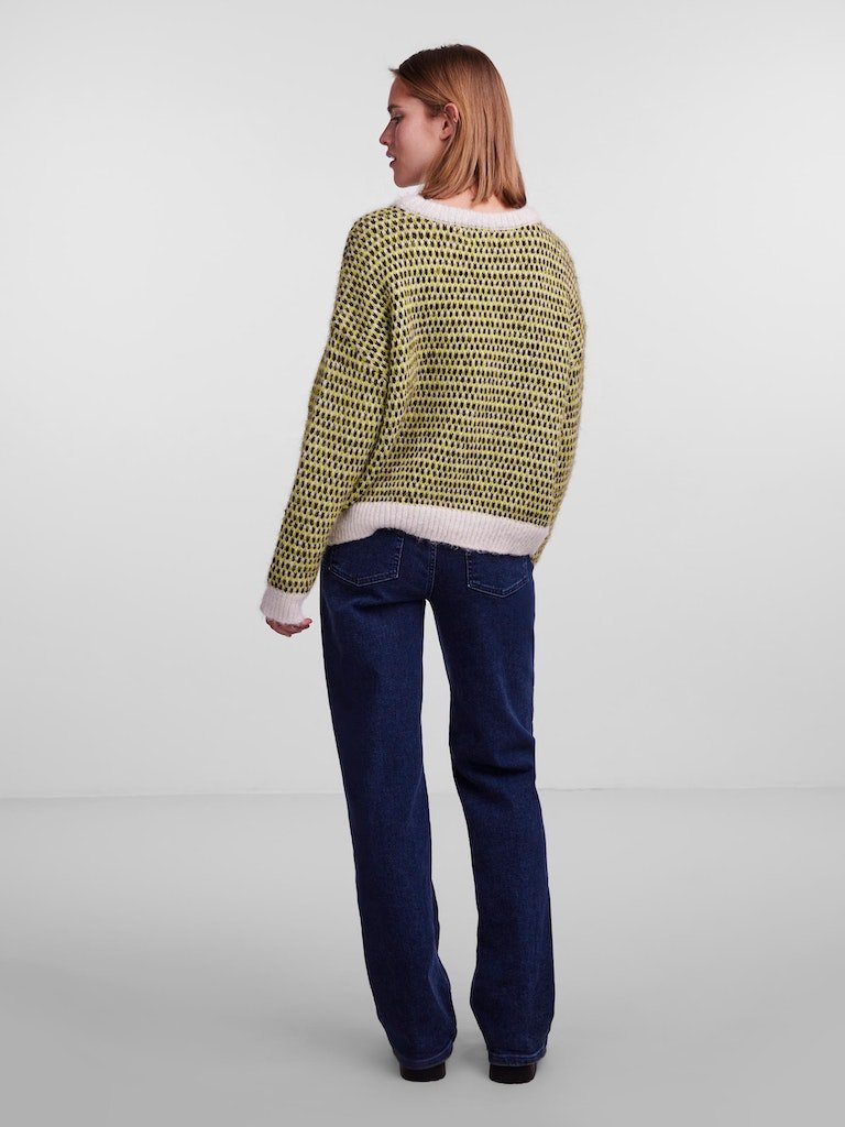 Pcjanice Ls O-Neck Knit- koop Pulls van Pieces bij Tweemeisjes