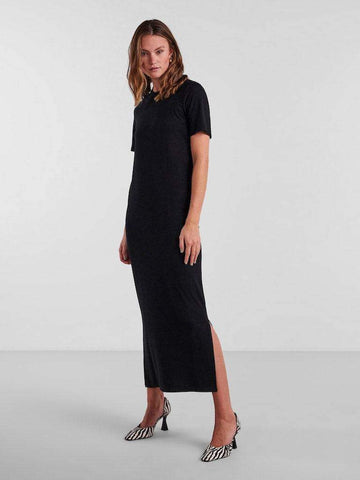 Jurken Pckylie Ss O-Neck Ankle Dress Noos van Pieces