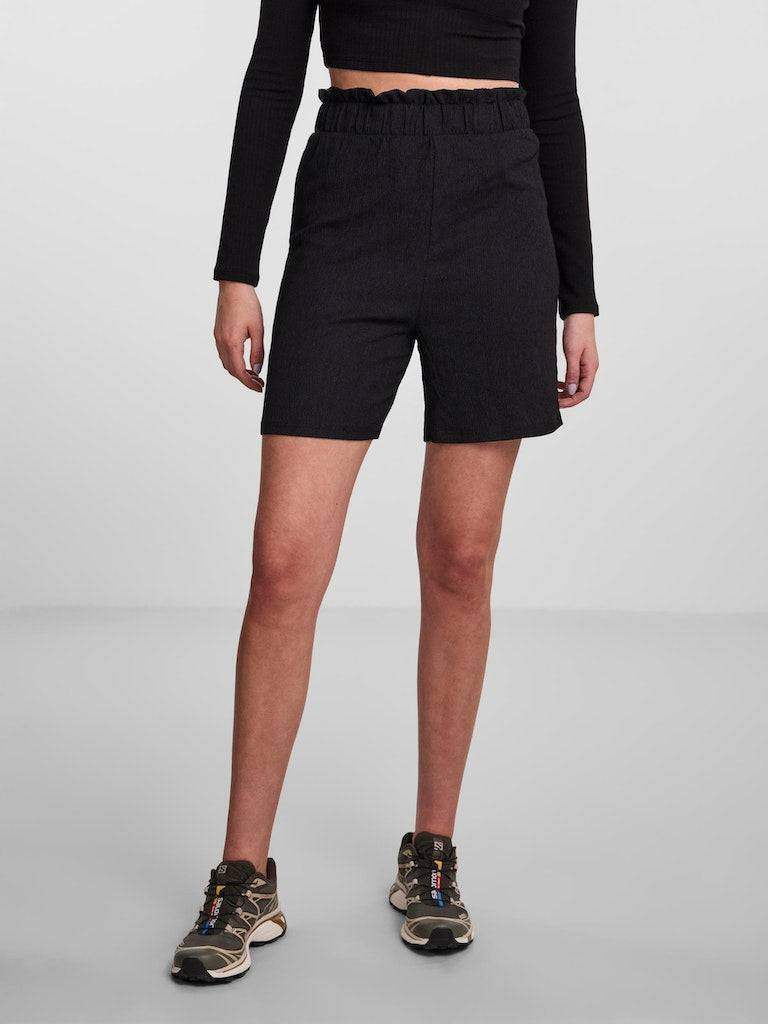 Pcluna Hw Frill Shorts van Pieces – Shorts voor dames | Meisjes Brugge
