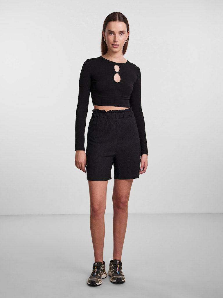 Pcluna Hw Frill Shorts - koop Shorts van Pieces bij Meisjes Brugge