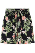 Black palm Shorts - Pcnya Hw Shorts (2 prints) van Pieces