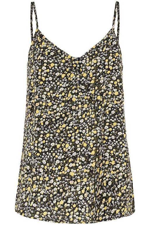 Black Tops - Pcnya Slip Top (2 prints) van Pieces