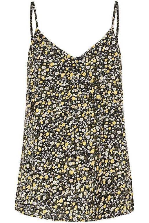 Pcnya Slip Top (2 prints) - koop Tops van Pieces bij Meisjes Brugge