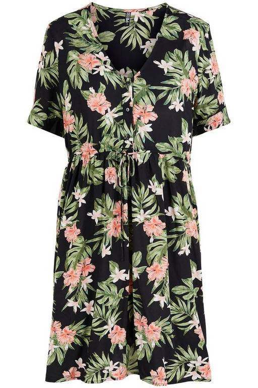 Pcnya Ss Dress (verschillende prints) van Pieces – Jurken voor dames | Meisjes Brugge