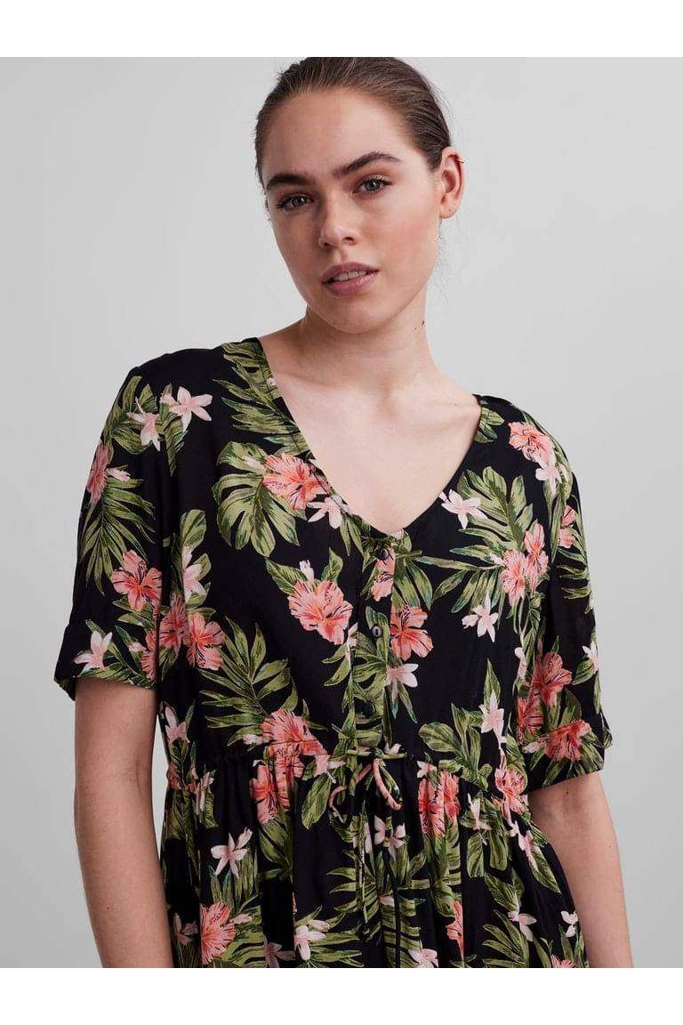 Pcnya Ss Dress (verschillende prints) van Pieces – Jurken voor dames | Meisjes Brugge