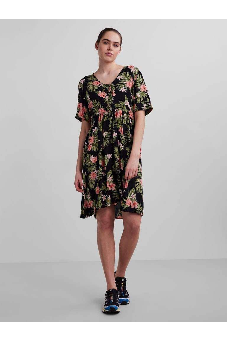 Pcnya Ss Dress (verschillende prints) van Pieces – Jurken voor dames | Meisjes Brugge