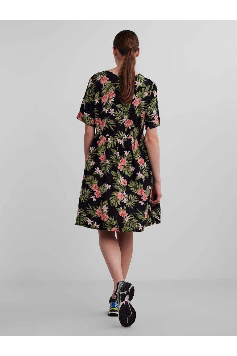 Pcnya Ss Dress (verschillende prints) van Pieces – Jurken voor dames | Meisjes Brugge