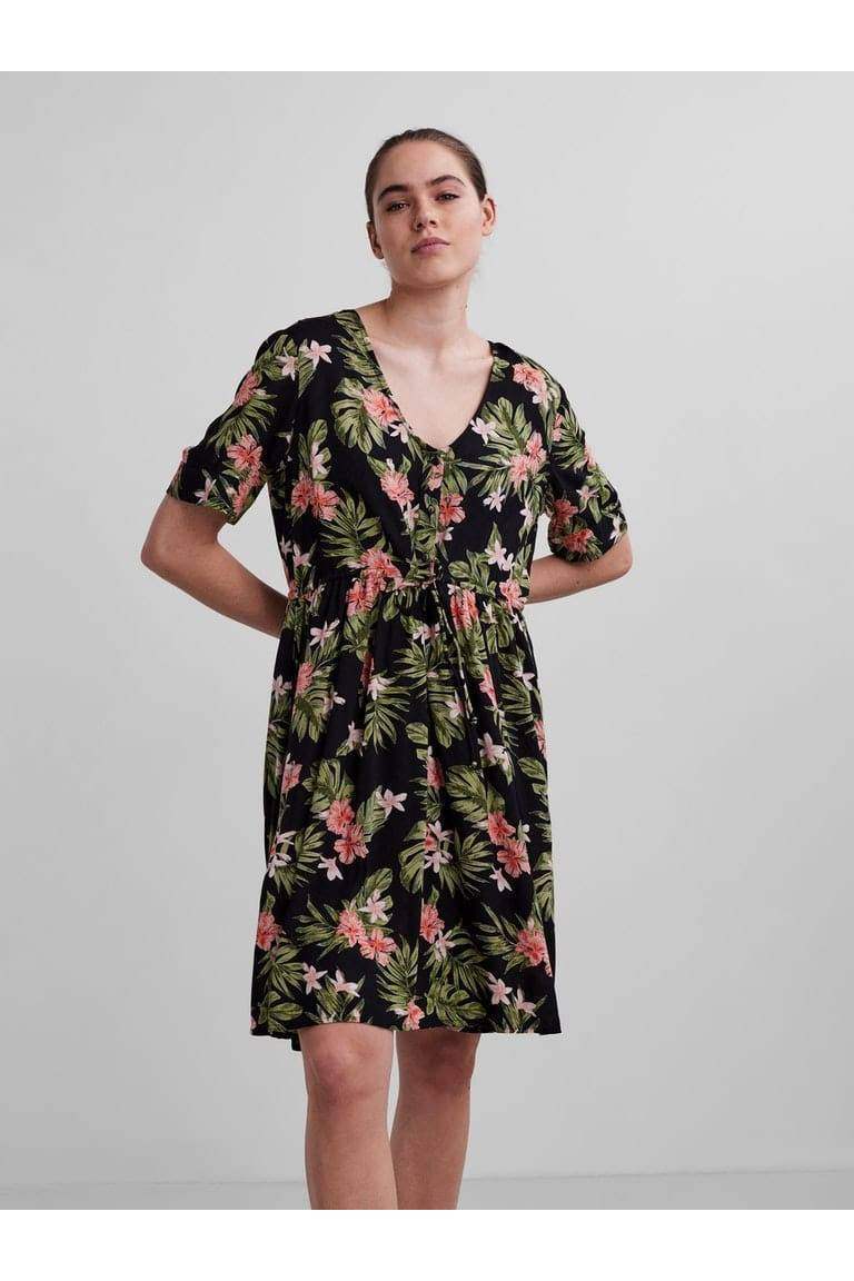Pcnya Ss Dress (verschillende prints) van Pieces – Jurken voor dames | Meisjes Brugge