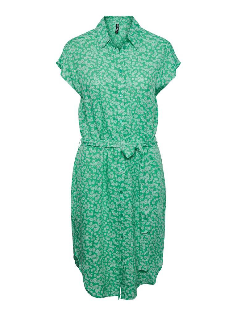 Pcnya Ss Shirt Dress- koop Jurken van Pieces bij Tweemeisjes