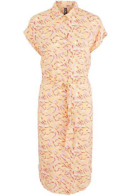 30% Pcnya Ss Shirt Dress (verschillende prints) van Pieces – Jurken voor dames | Meisjes Brugge