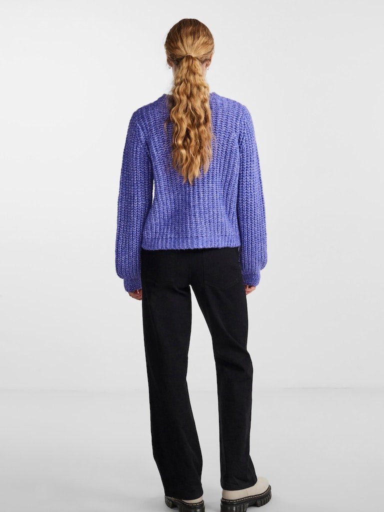 Pcseana Ls O-Neck Knit- koop Pulls van Pieces bij Tweemeisjes