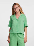 Absinthe Green Shirts - Pcstina 2/4 Tetra Shirt van Pieces