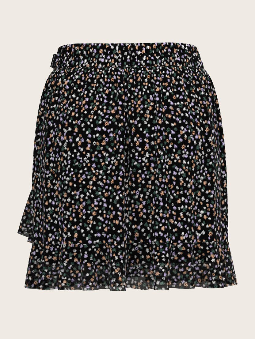 printed volant mini skirt- koop Rokken van Tom Tailor bij Tweemeisjes