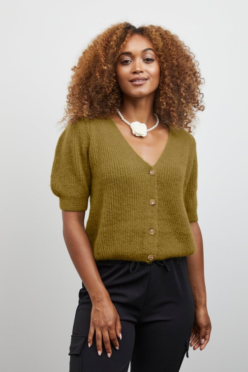 Sbcarina Knit Cardigan- koop Cardigans van Sorbet bij Tweemeisjes