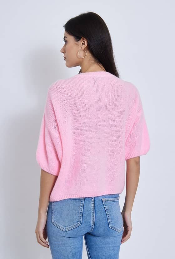 Short sleeve knit- koop Pulls van Twee Meisjes bij Tweemeisjes