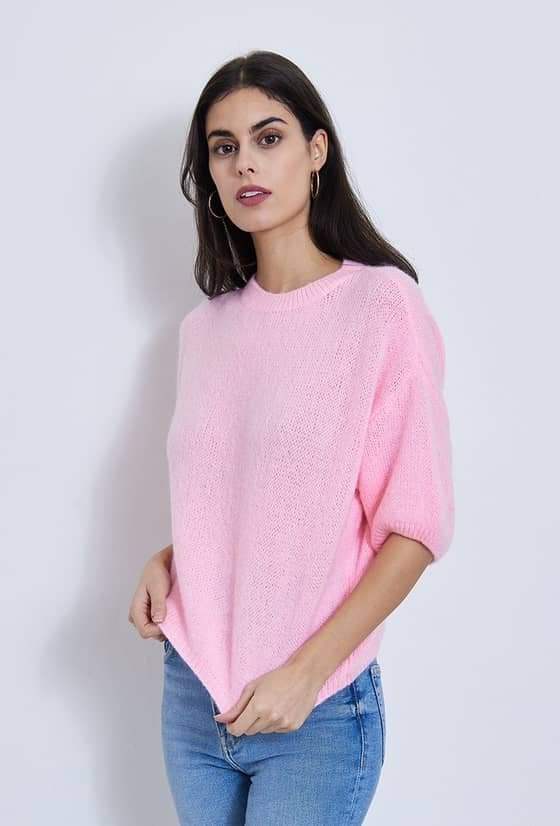 Short sleeve knit - koop Pulls van Meisjes Brugge bij Meisjes Brugge