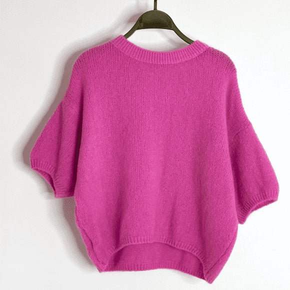 Short sleeve knit - koop Pulls van Meisjes Brugge bij Meisjes Brugge