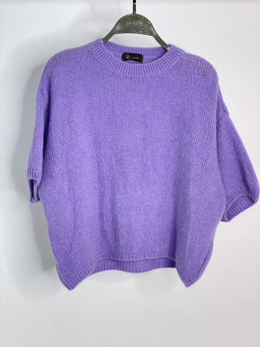 Short sleeve knit - koop Pulls van Meisjes Brugge bij Meisjes Brugge