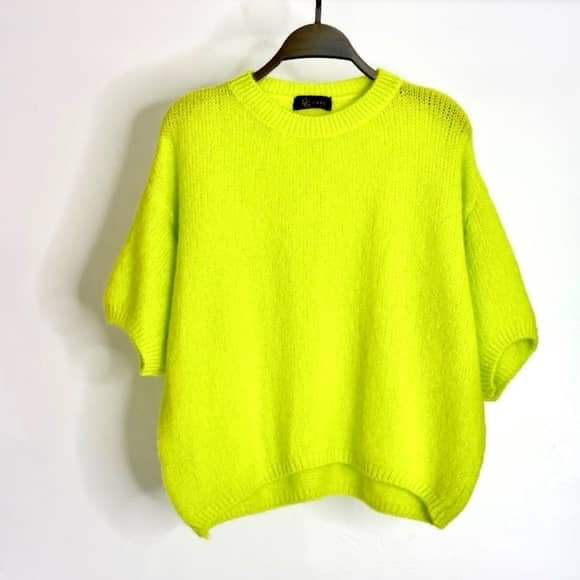 Short sleeve knit - koop Pulls van Meisjes Brugge bij Meisjes Brugge