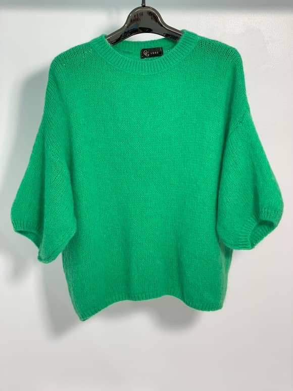 Short sleeve knit - koop Pulls van Meisjes Brugge bij Meisjes Brugge