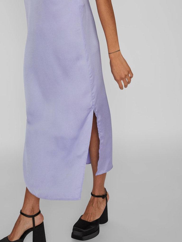 Viellette Singlet Satin Dress Noos- koop Jurken van Vila bij Tweemeisjes